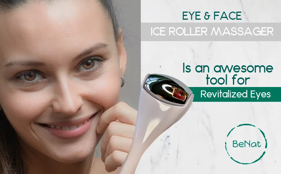 Eye & Face Ice Roller Massager BeNat